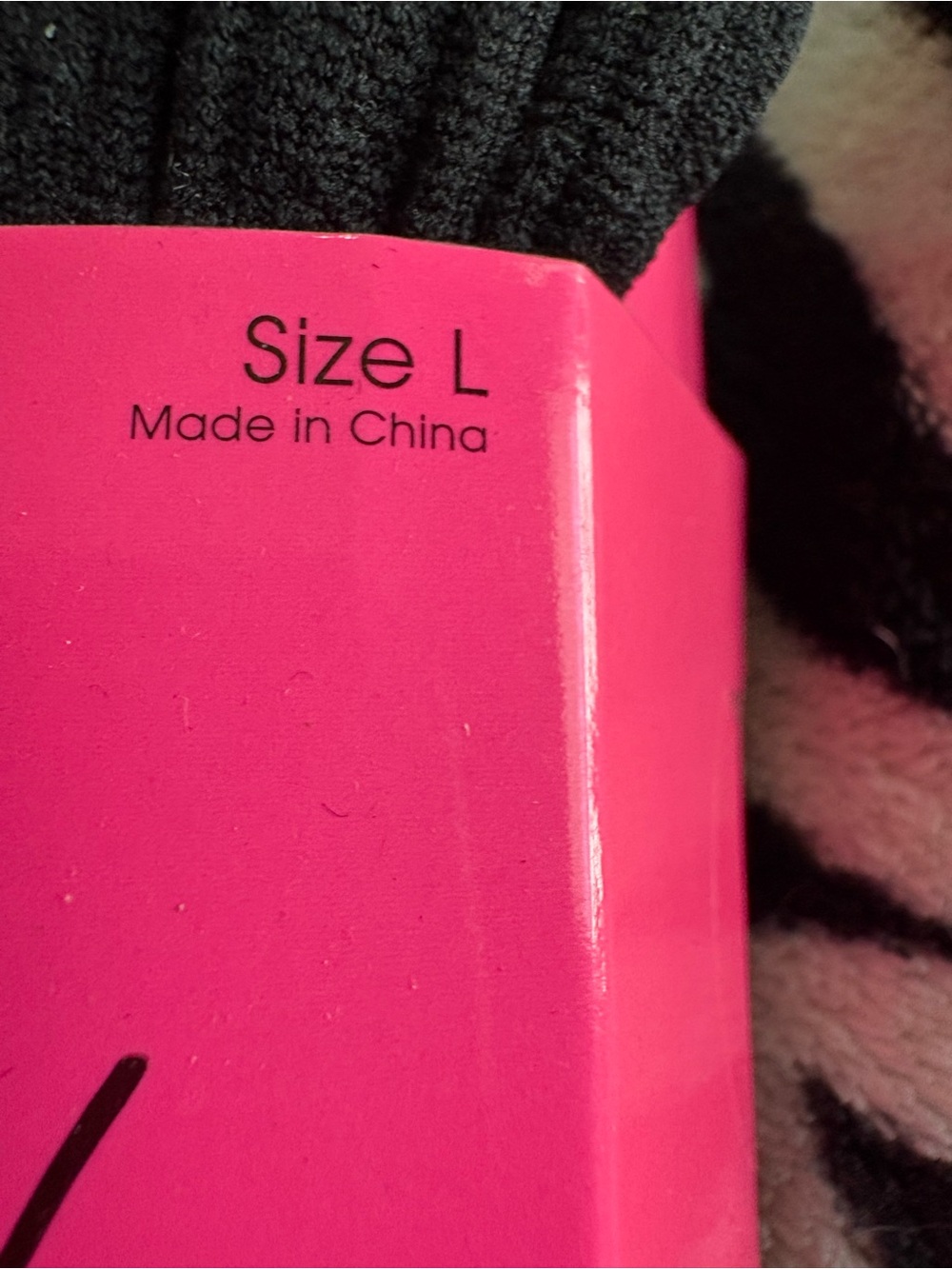 Betsey Johnson Black Fleece-Lined Ribbed Leggings - Picture 4 of 10